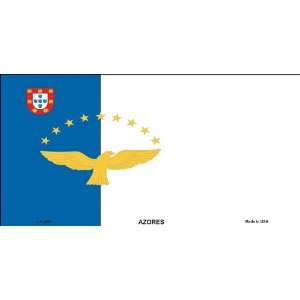  Azores Flag License Plate 
