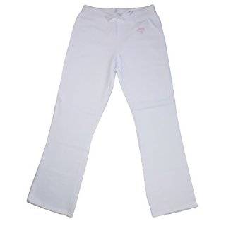 Celeritas Sports White Sweatpants/pink Logo Item Number 10005 