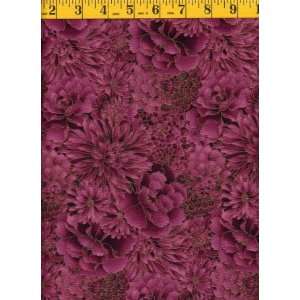  Quilting Fabric Imperial Fusions Chrysanthemum Arts 