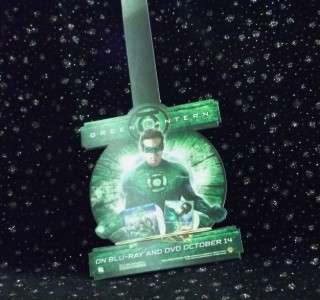 GREEN LANTERN Warner movie promo LOT 2 banners, balloons, buttons 