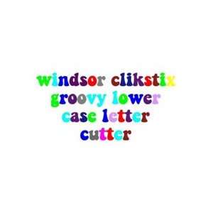  Windsor Groovy Lowercase Letters Clickstix Cutter Kitchen 