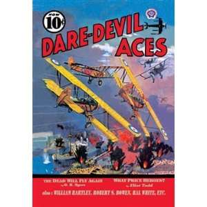  Walls 360 Wall Poster/Decal   Dare Devil Aces The Dead Will Fly 
