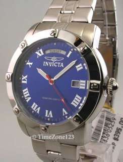 MENS INVICTA STEEL SPORT 10 ATM DAY DATE NEW WATCH 5259 843836052597 