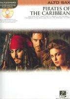 Alto / Bari Sax Pirates of the Caribbean w/CD  