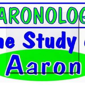  Aaronology The Study of Aaron Mousepad