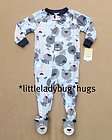 NWT CARTERS 12 MONTH DOG PUPPY COTTON PAJAMAS PJS  