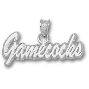  South Carolina Gamecocks Sterling Silver Script GAMECOCKS 
