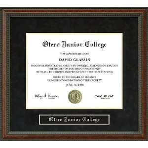 Otero Junior College (OJC) Diploma Frame Sports 
