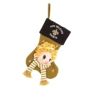  22 NFL New Orleans Saints Baby Mascot Christmas Stocking 