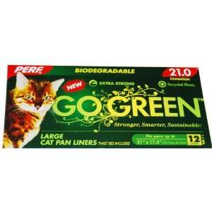 Perf Go Green Kitty Litter Liner Large (12 Liners) 