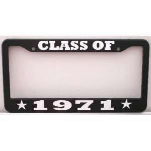  CLASS OF 1971 License Plate Frame Automotive