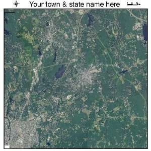   Photography Map of Attleboro, Massachusetts 2010 MA 