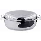 Sturdy Collection Stainless Steel Oval Roaster