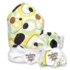 Trend Lab Giggles Dot Hooded Towel and Wash Cloth Set