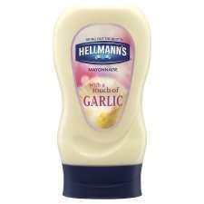 Hellmans May With A Touch Of Garlic 250Ml   Groceries   Tesco 