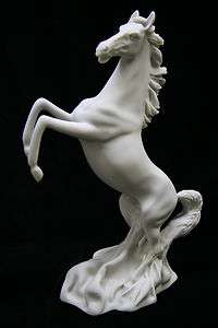 Wild Rearing Horse Statue Sculpture Figurine Vittoria Collection Made 