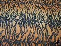 Yards Fleece Fabric   Tiger Stripes Allover  