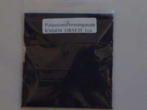 POTASSIUM PERMANGANATE KMnO4 1 ounce oz pre packaged New  