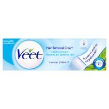 Veet Sensitive Hair Removal Cream 100Ml   Groceries   Tesco Groceries