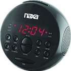 NAXA NRC 172 PLL Digital Dual Alarm Clock with AM/FM Radio and Snooze