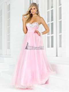   Sweetheart Neckline Bead Evening Formal Prom Gown Dress Party Ball