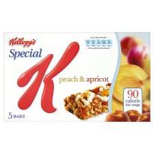 Kelloggs Special K Peach And Apricot 5Pk 115G   Groceries   Tesco 