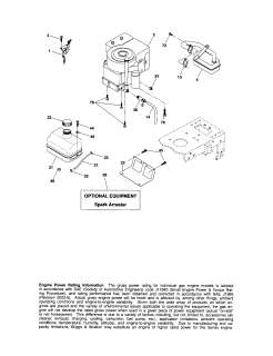 CRAFTSMAN Tractor Electrical Parts  Model 917287071 