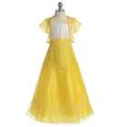 Chic Baby Girls Yellow Floral Pageant Easter Formal Dress Set 18