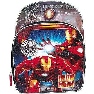 Iron Man Light Up Backpack  Kids Charter Fitness & Sports Camping 