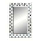 Benzara 68198 Metal Wall Mirror Long Lasting Home Decor