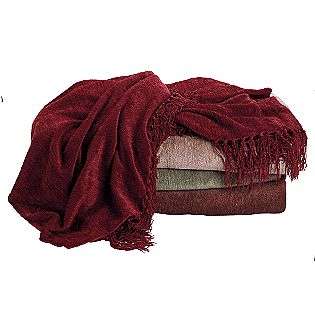 Chenille Throw  Essential Home Bed & Bath Bedding Essentials Blankets 