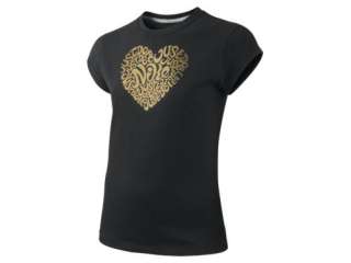  Nike Just Do It Heart – Tee shirt pour Fille (8 