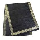 Cultural Elements Black Indian Rivergrass Table Runner