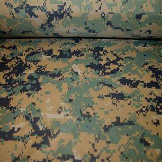 NEW Digital Camouflage Polyester Fabric  