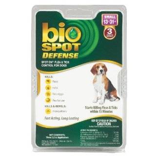 Bio Spot Defense Spot On F&T Dogs 13 31 lbs. (3 month)