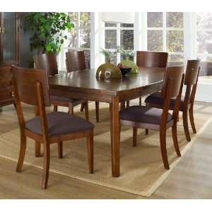  Somerton Home Furnishings Perspective Leg Dining Table Set 