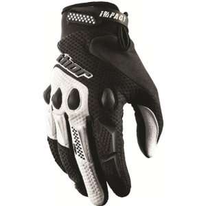  Thor MX Impact Mens Off Road Motorcycle Gloves   Black 