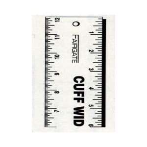    FAIRGATE 14 100 Cuff Width Ruler 12x1 1/4 