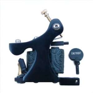 Cast Iron Frame 8 Wrap Coil Dual coiled Tattoo Machine Shader Liner 