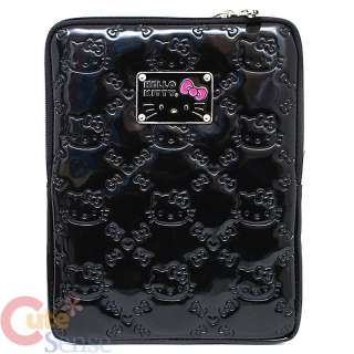 Sanrio Hello Kitty Black Embossed I Pad Case bag ipad3 ipad4 Loungefly 