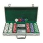 Trademark Poker 300 Chip Texas Hold Em Set w/ Aluminum Case