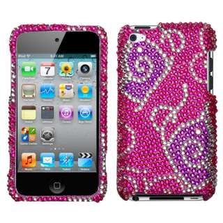 Butterfly Bling Hard Case Cover Apple iPod Touch 4 4th  