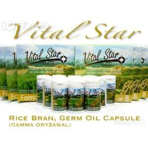  X3VITAL STAR   RICE BRAN AND GERM OIL CAPSULES  HOT 