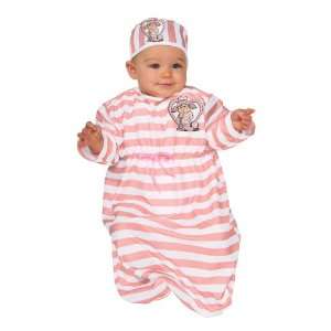  Baby Pink Convict Bunting Costume 