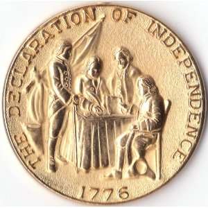  1976 The Declaration of Independence Bicentennial token 