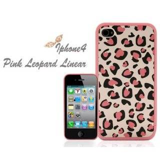 Pink Leopard Scrubs Case for Apple Iphone 4 and 4s (Pink)