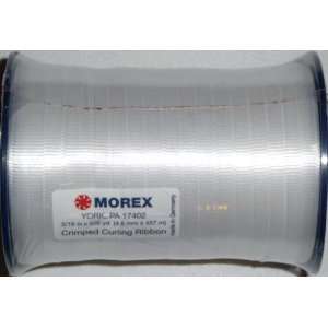  Crimped Curling Ribbon 3/16 By 500yds   White   Morex 