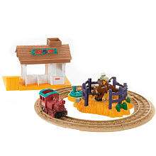   Rail and Road System Rope N Ride Ranch   Fisher Price   