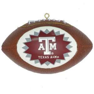  Texas A&M Aggies Mini Football Ornament