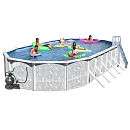 45 foot x 18 foot x 52 inch Royal Deluxe Pool Package   7 inch Ledge